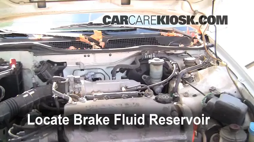 1995 Honda Civic EX 1.6L 4 Cyl. Coupe (2 Door) Brake Fluid